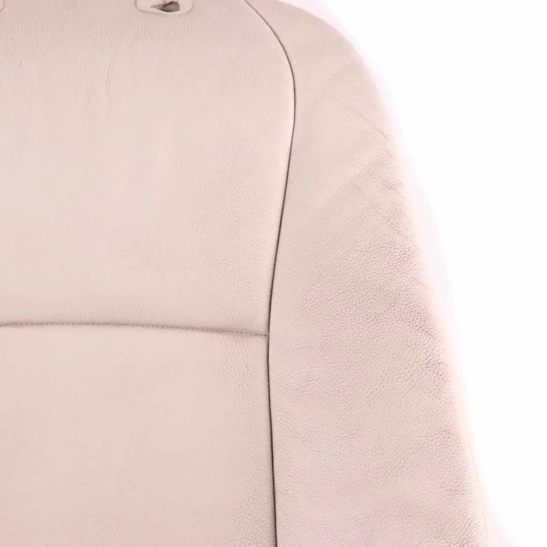 Seat Backrest Cover BMW F07 Heated Front Left Right N/O/S Covering White Leather - SKU 7231155 - Part number 7231155