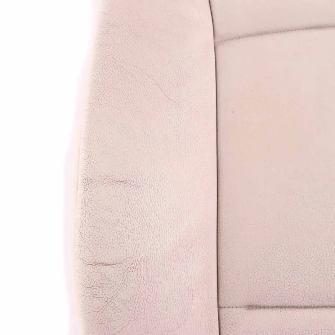 Seat Backrest Cover BMW F07 Heated Front Left Right N/O/S Covering White Leather - SKU 7231155 - Part number 7231155