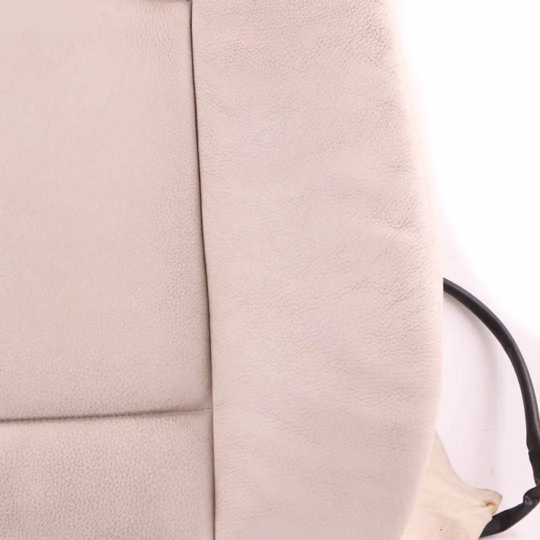 Backrest Cover BMW F07 Heated Front Left Right N/O/S Covering White Leather to Seat with Part number 7231155 Seat Backrest Cover BMW F07 Heated Front Left Right N/O/S Covering White Leather - SKU 7231155 - Part number 7231155