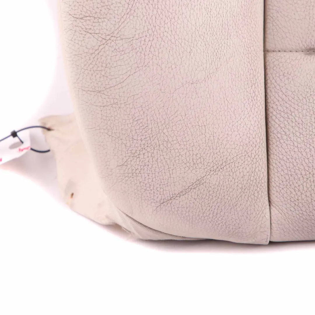 Seat Backrest Cover BMW F07 Heated Front Left Right N/O/S Covering White Leather - SKU 7231155 - Part number 7231155