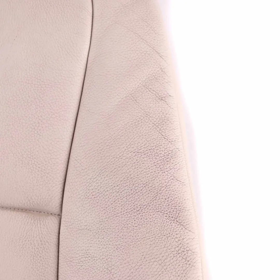 Seat Backrest Cover BMW F07 Heated Front Left Right N/O/S Covering White Leather - SKU 7231155 - Part number 7231155