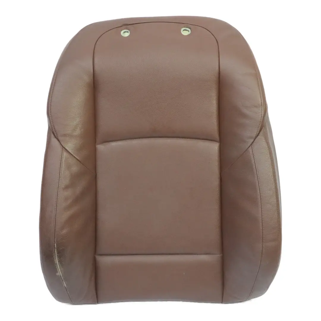 Seat Backrest Cover BMW F10 F11 Front Left Right Sports Seat Cover Leather Brown - SKU 7231179 - Part number 7231179