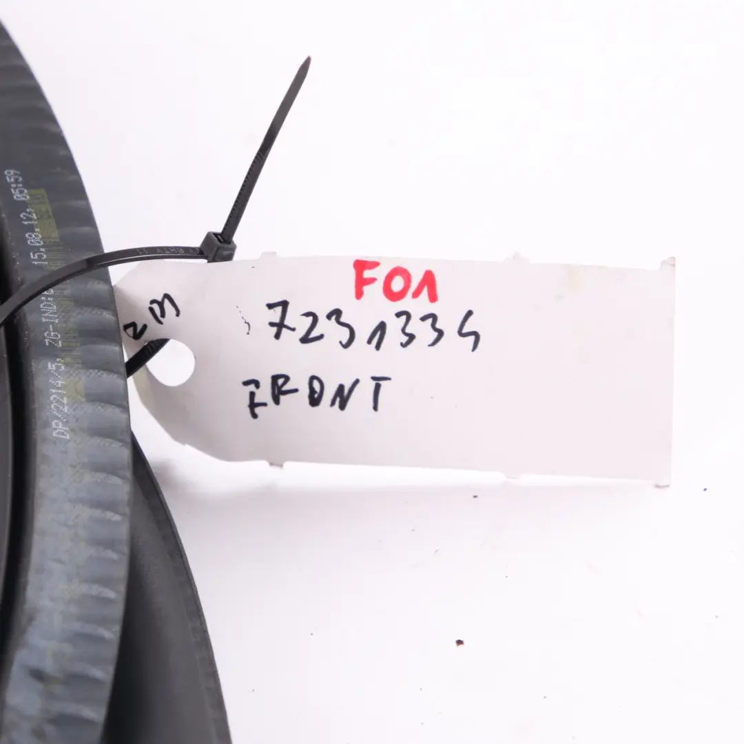BMW 7 Series F01 F02 F04 Front Door Left Right N/O/S Seal Gasket Black - SKU 7231334 - Part number 7231334