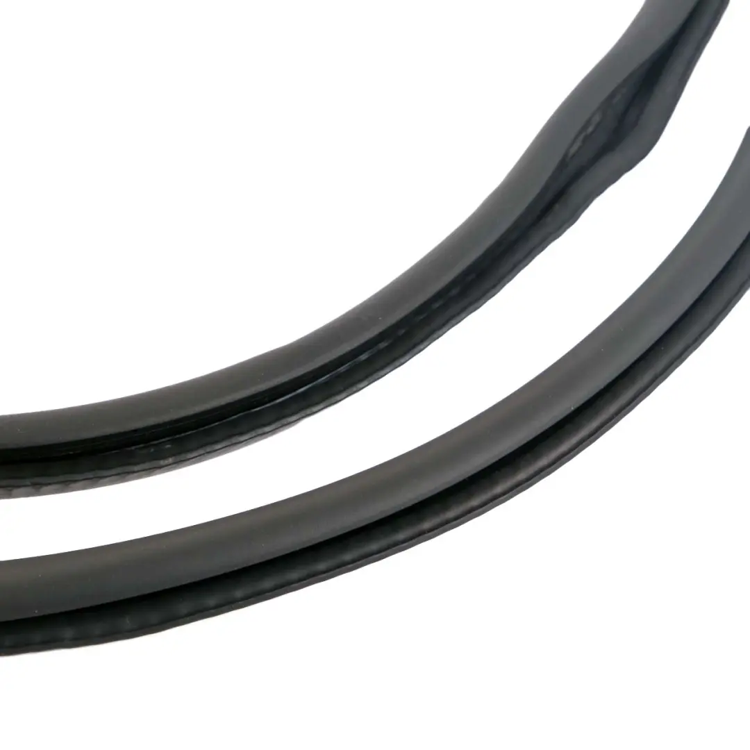 BMW 7 Series F01 F02 F04 Front Door Left Right N/O/S Seal Gasket Black - SKU 7231334 - Part number 7231334