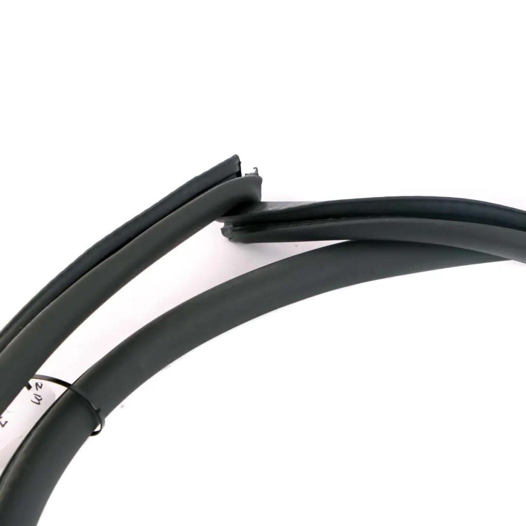 BMW 7 Series F01 F02 F04 Front Door Left Right N/O/S Seal Gasket Black - SKU 7231334 - Part number 7231334