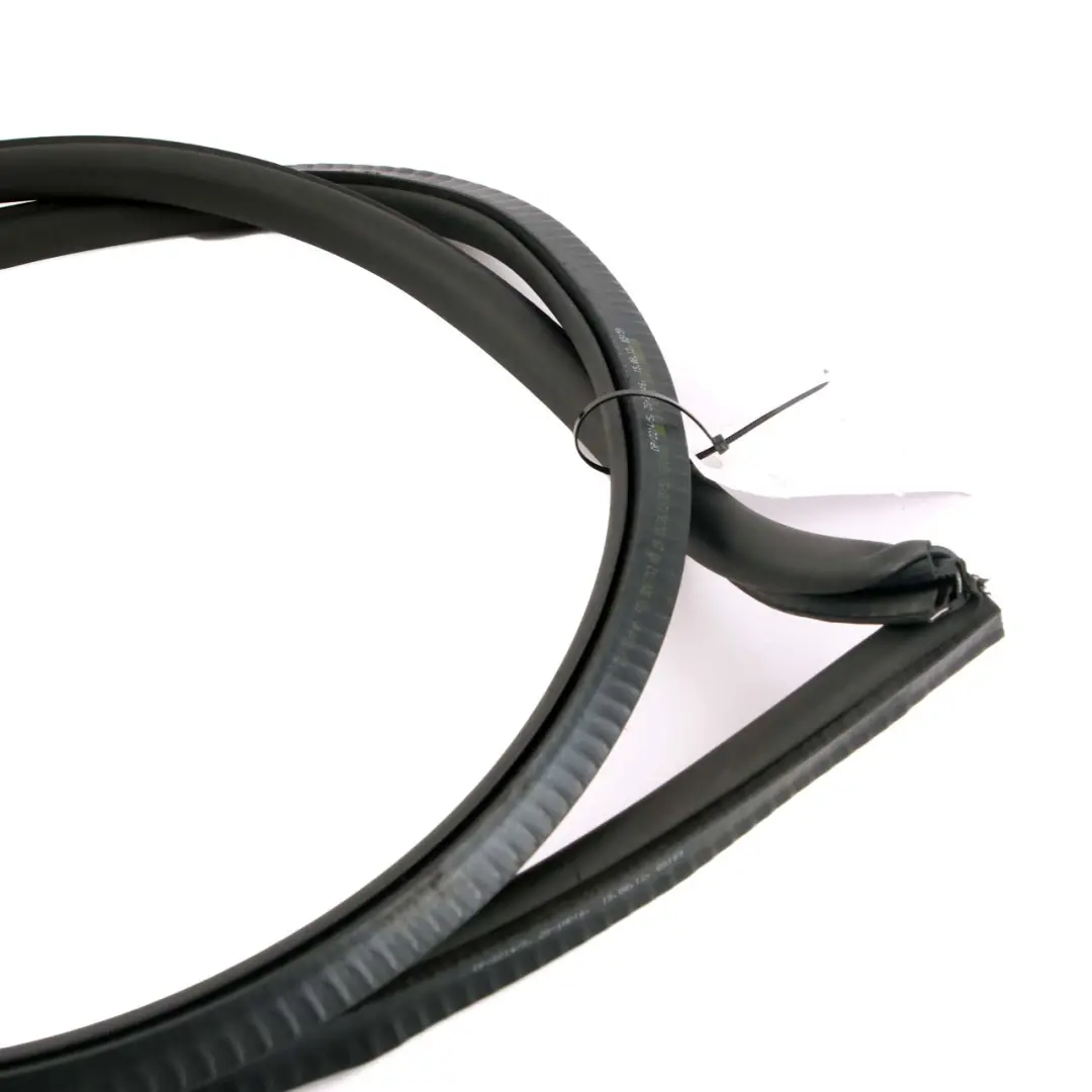 BMW 7 Series F01 F02 F04 Front Door Left Right N/O/S Seal Gasket Black - SKU 7231334 - Part number 7231334