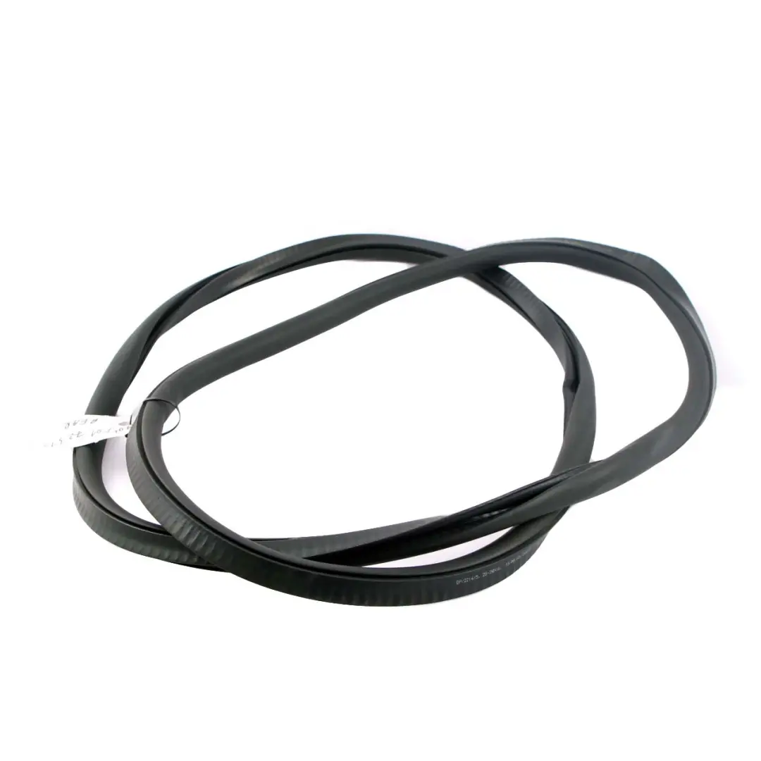 BMW F01 F04 Rear Door Left Right N/O/S Seal Gasket Black - SKU 7231341 - Part number 7231341