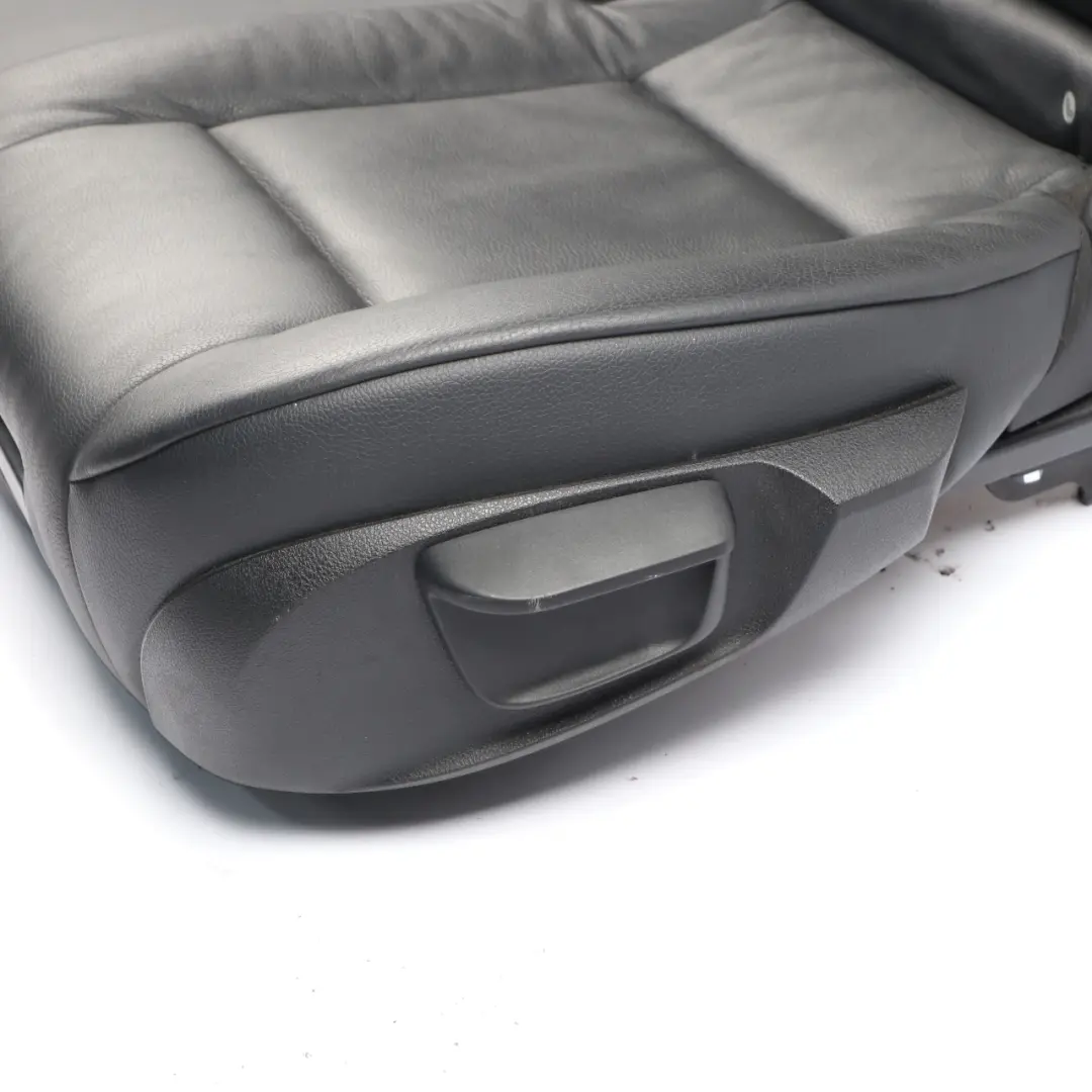 Rear Seat BMW F07 Left N/S Leather Dakota Black Interior Isofix Armrest - SKU 7231373-1 - Part number 7231373