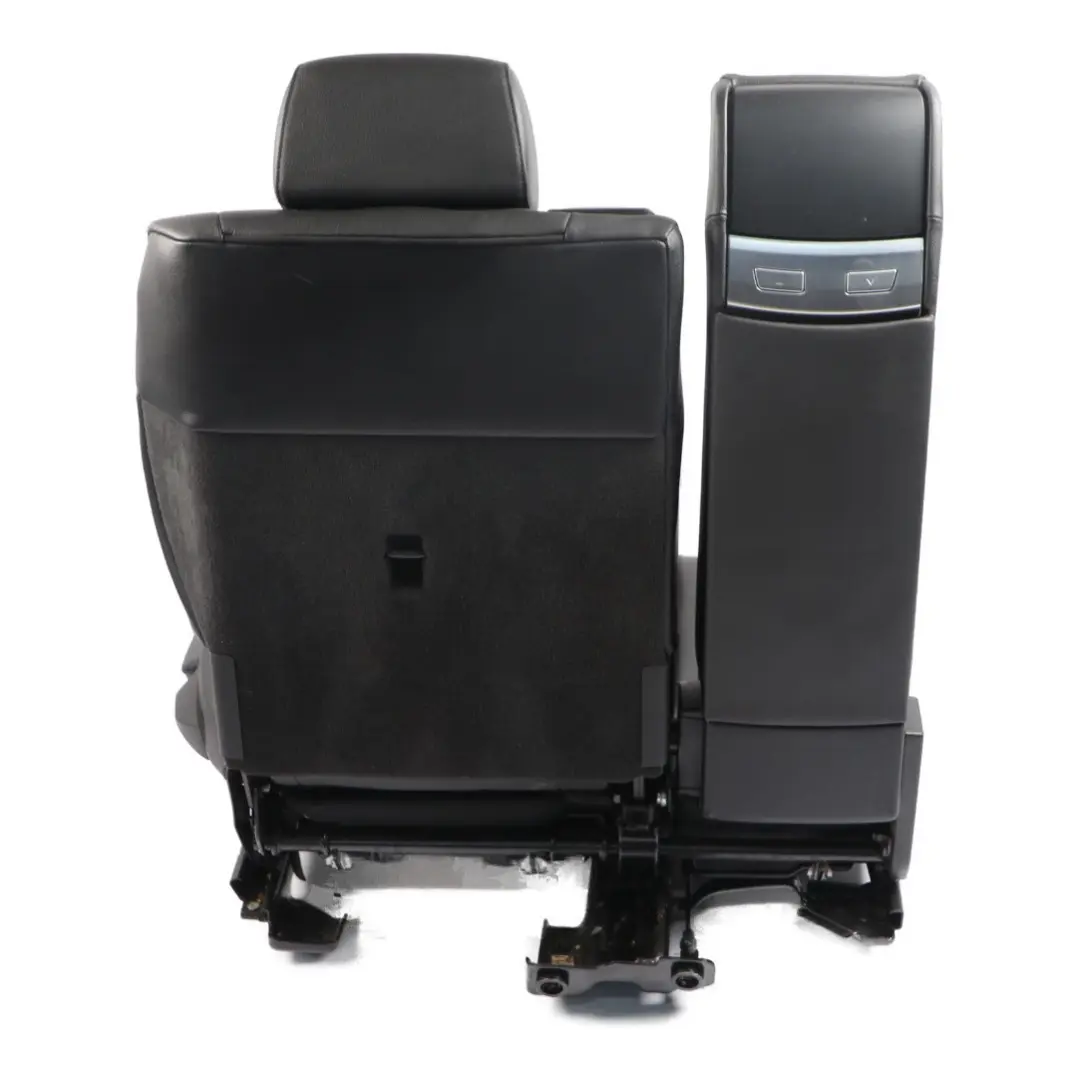 Rear Seat BMW F07 Left N/S Leather Dakota Black Interior Isofix Armrest - SKU 7231373-1 - Part number 7231373