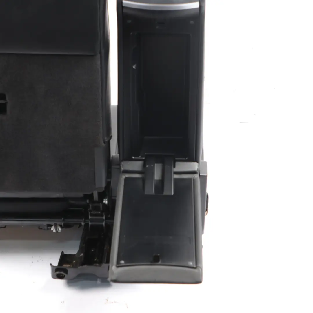 Rear Seat BMW F07 Left N/S Leather Dakota Black Interior Isofix Armrest - SKU 7231373-1 - Part number 7231373