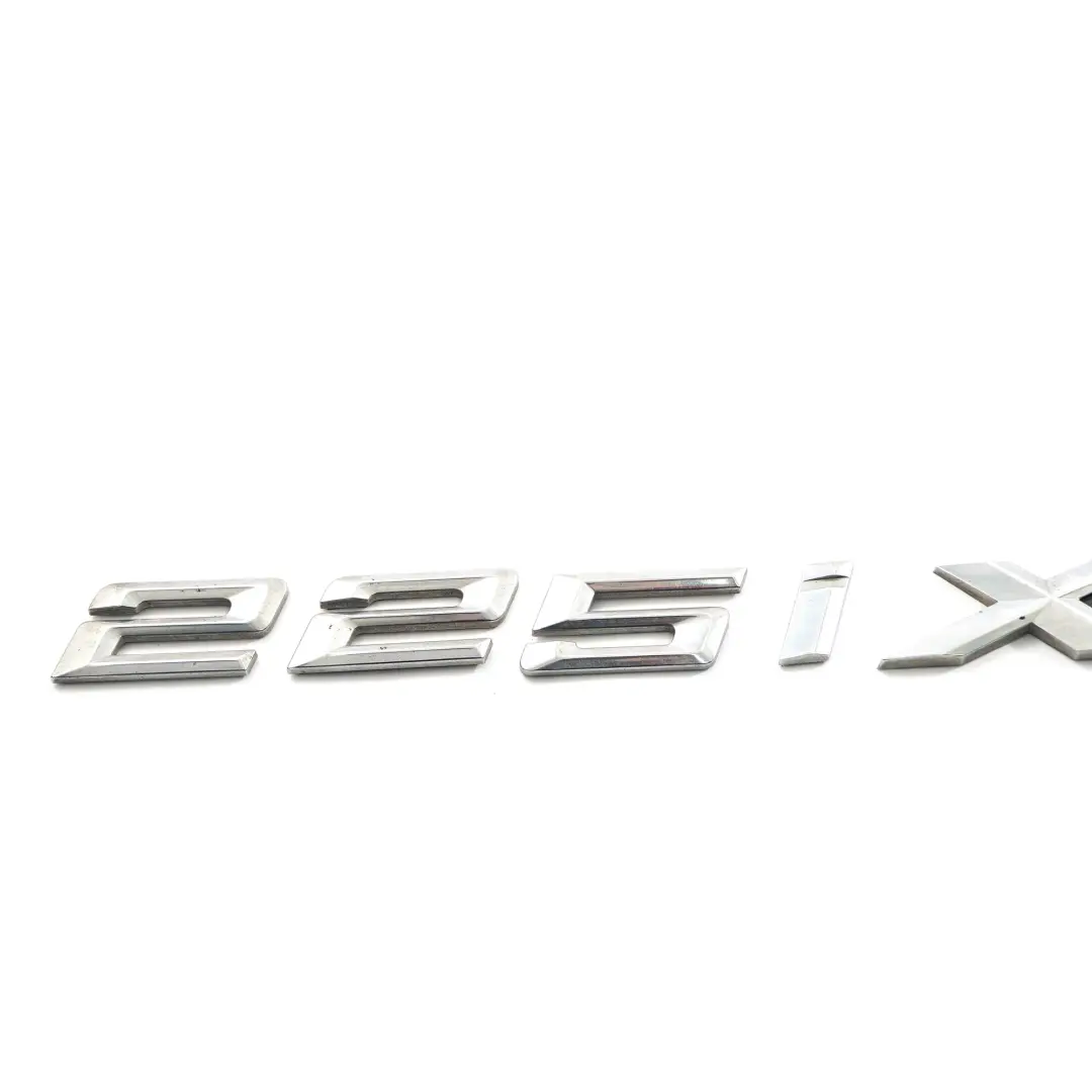 BMW F45 Trunk Boot Tailgate Lid Letering Badge Logo XDrive 225i - SKU 7231550  - Part number 7383517