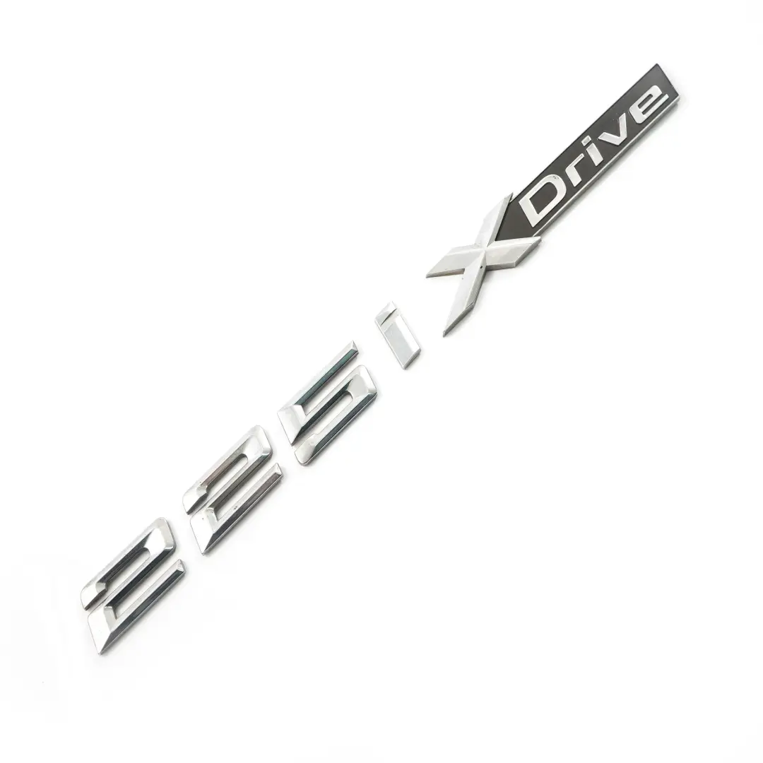 Baule Logo logo portellone posteriore del bagagliaio XDrive 225i 7231550 per BMW F45 con numero di parte 7383517 BMW F45 Baule Logo logo portellone posteriore del bagagliaio XDrive 225i 7231550 - SKU 7231550 - Numero di parte 7383517