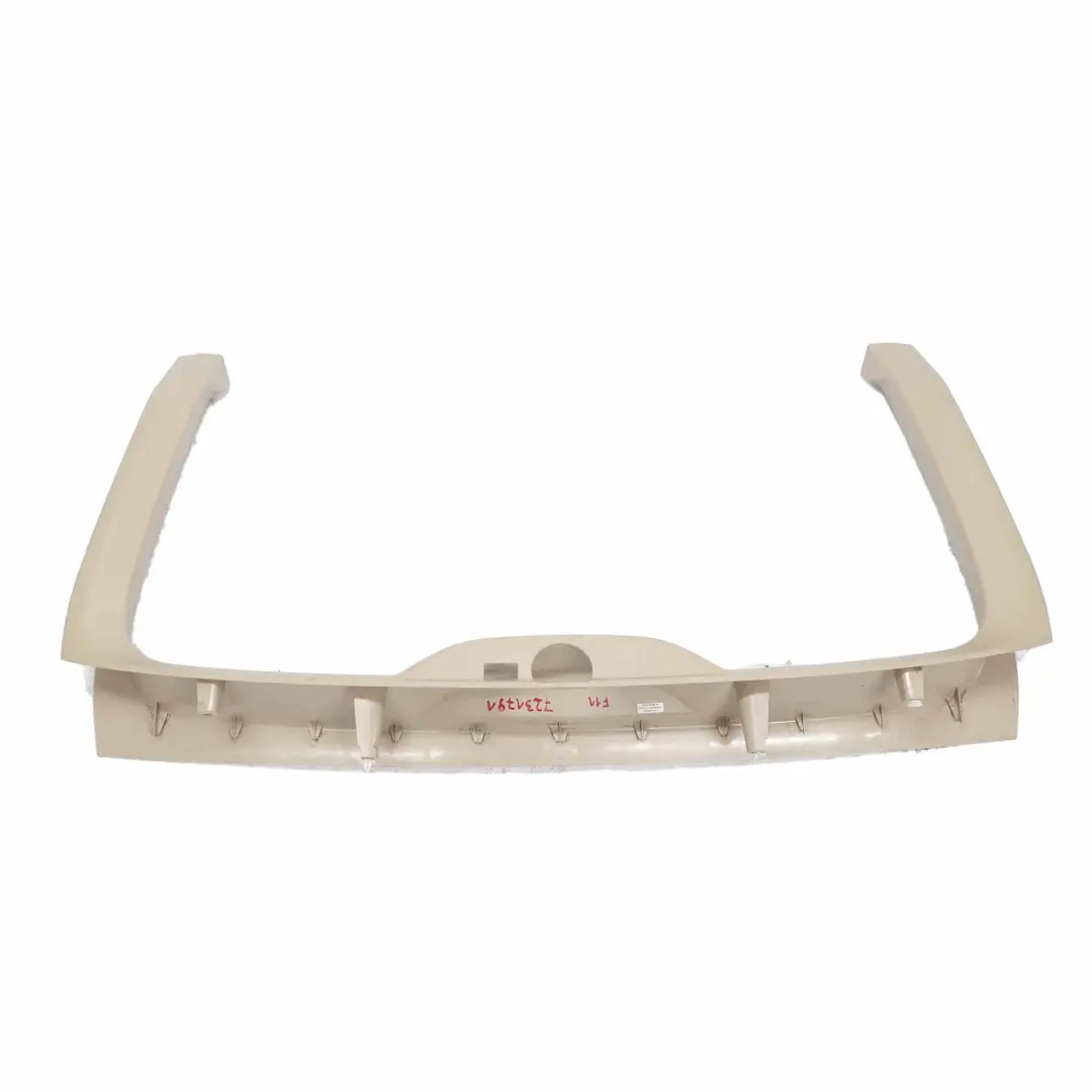 BMW F11 Touring Trunk Boot Lid Interior Upper Trim Panel Oyster - SKU 7231791 - Part number 7231791
