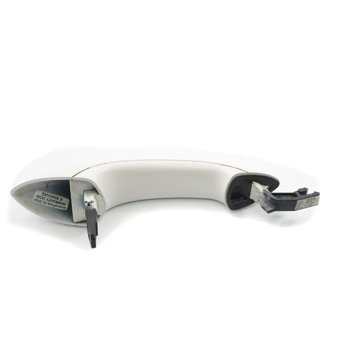  Door Handle BMW F10 F11 Outside Grab Rear Left N/S Alpinweiss White - 300 - SKU 7231929-AW1 - Part number 7231929