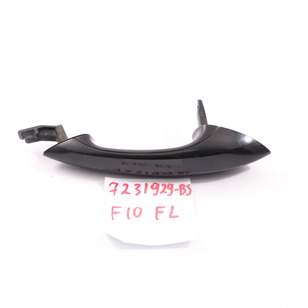 BMW F10 F11 Door Handle Grab Outside Front Rear Left N/S Black Sapphire - 475 - SKU 7231929-BS - Part number 7231929