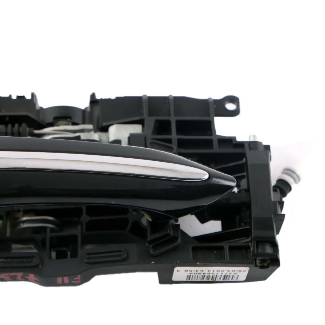 Äußere Türgriff Hinten Links Schwarz Saphir 475 für BMW F10 F01 mit Teilenummer 7297439 BMW F10 F01 Äußere Türgriff Hinten Links Schwarz Saphir 475 - SKU 7231929-BS1 - Teilenummer 7297439