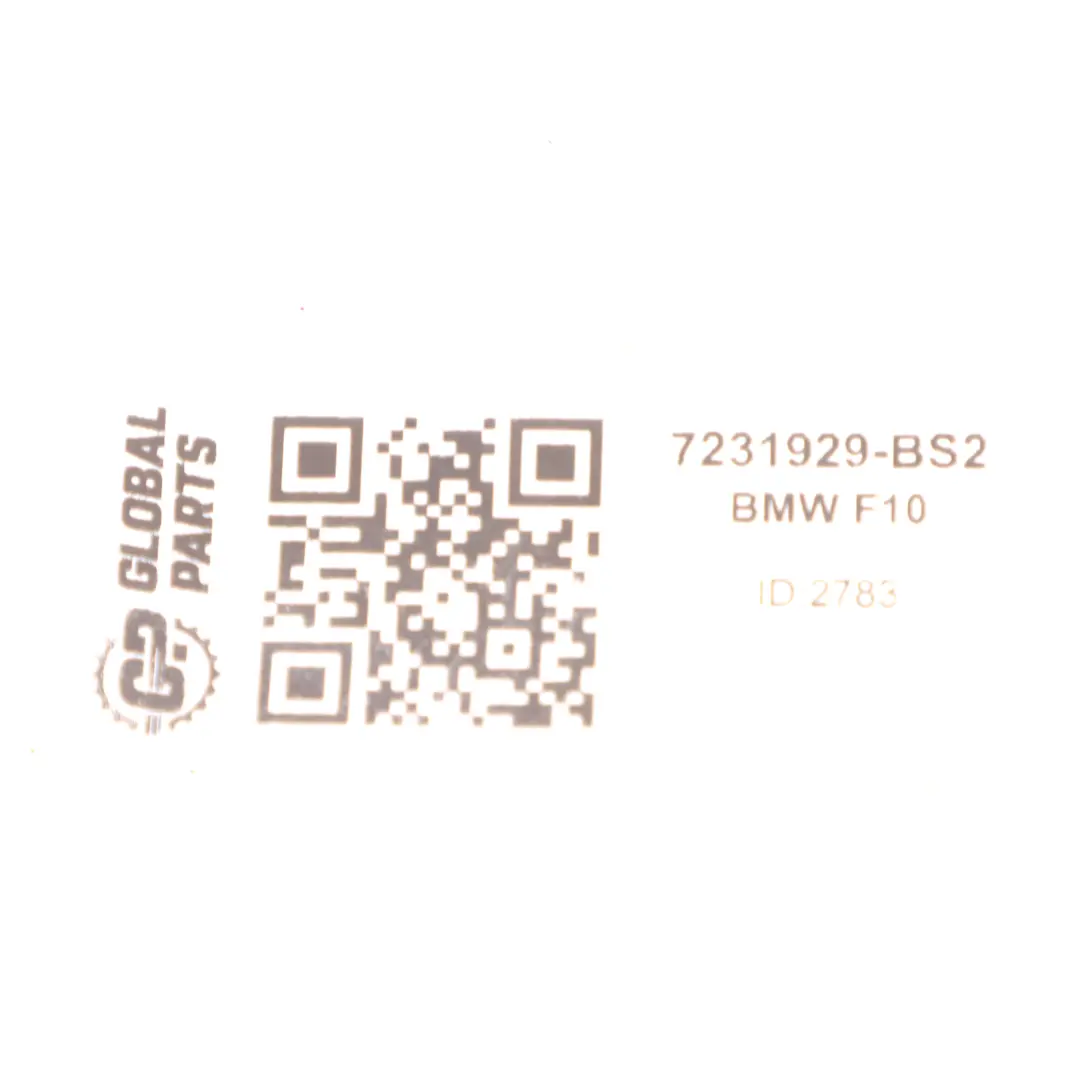 BMW F10 F01 Klamka Zewnętrzna Tylna Lewa Czarna Black Sapphire 475 - SKU 7231929-BS2 - Numer Części 7231929