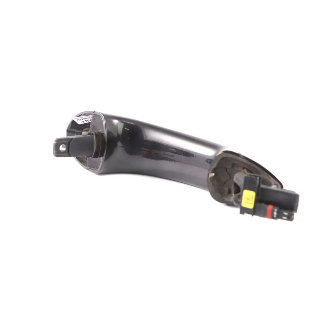 BMW F10 F01 Klamka Zewnętrzna Tylna Lewa Czarna Black Sapphire 475 - SKU 7231929-BS2 - Numer Części 7231929