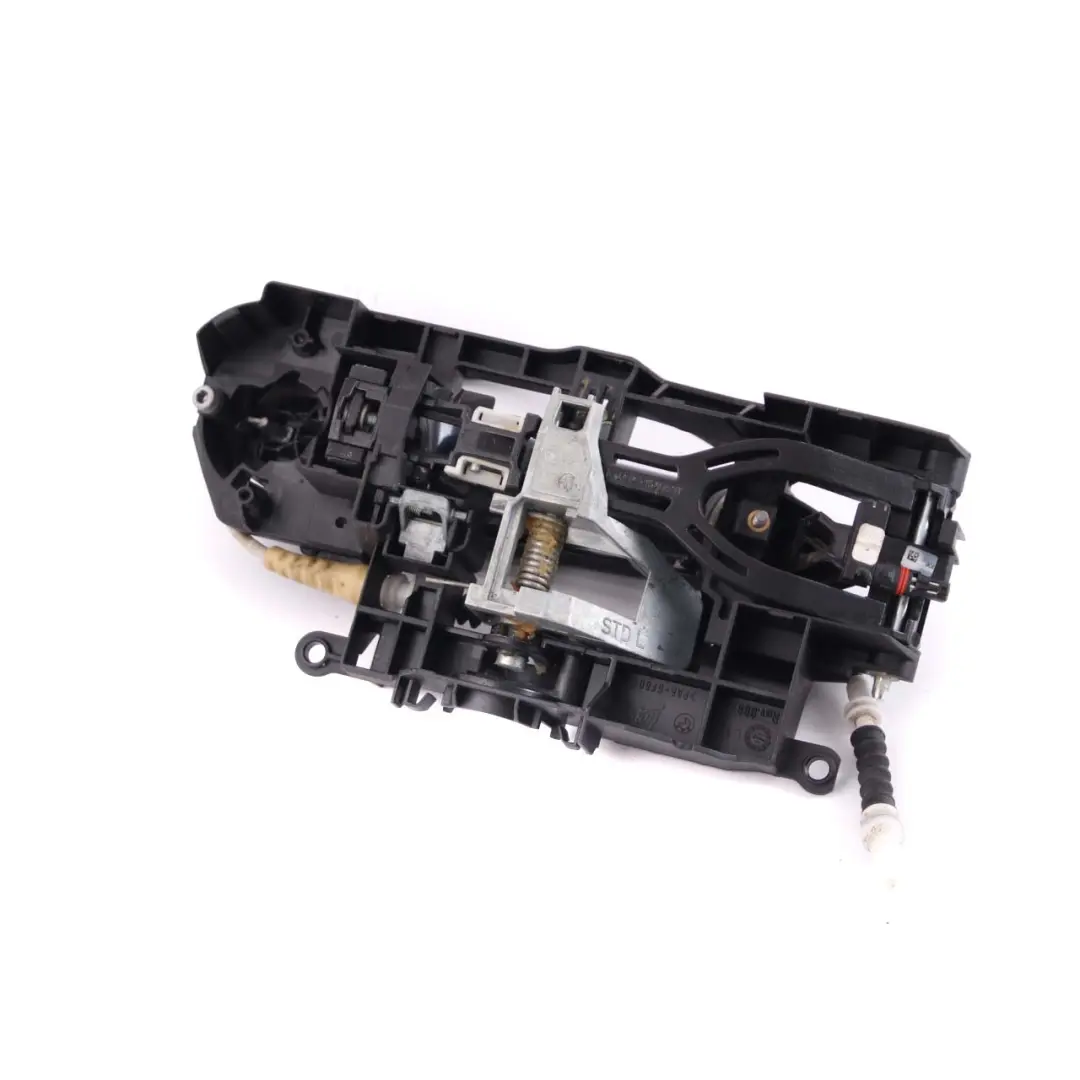 Outside Door Handle Rear Left N/S Carbonschwarz Black 416 to BMW 5 7 Series F10 F01 with Part number 7297439 BMW 5 7 Series F10 F01 Outside Door Handle Rear Left N/S Carbonschwarz Black 416 - SKU 7231929-CAR - Part number 7297439