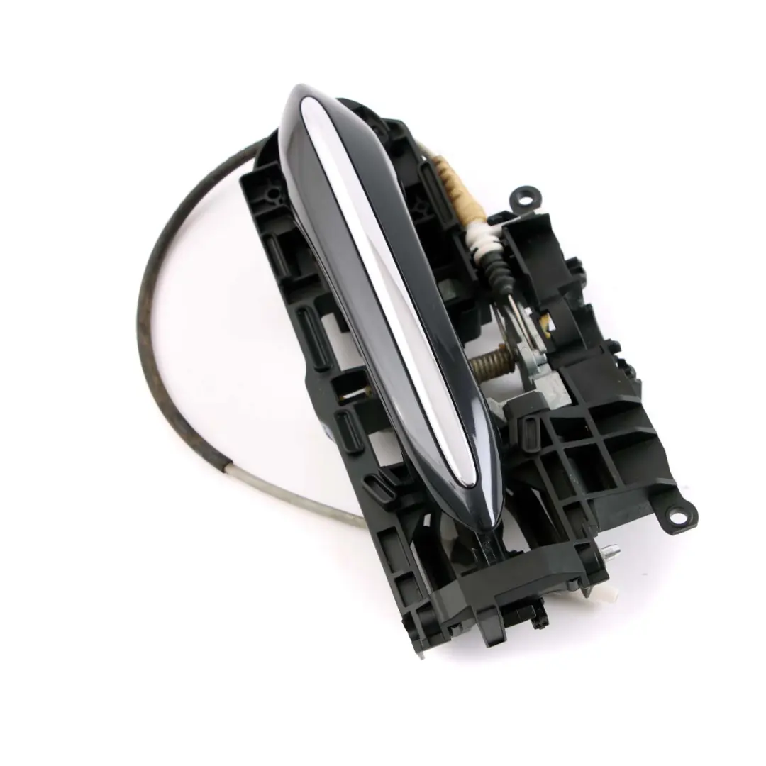 Outside Door Handle Rear Left N/S Carbonschwarz Black 416 to BMW 5 7 Series F10 F01 with Part number 7297439 BMW 5 7 Series F10 F01 Outside Door Handle Rear Left N/S Carbonschwarz Black 416 - SKU 7231929-CAR - Part number 7297439