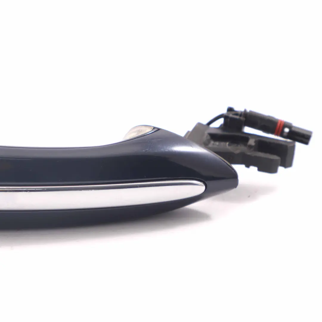 Door Handle BMW F10 F11 Outside Grab Rear Left N/S Imperial Blue Metallic - A89 to with Part number 7231929 Door Handle BMW F10 F11 Outside Grab Rear Left N/S Imperial Blue Metallic - A89 - SKU 7231929-IBB - Part number 7231929