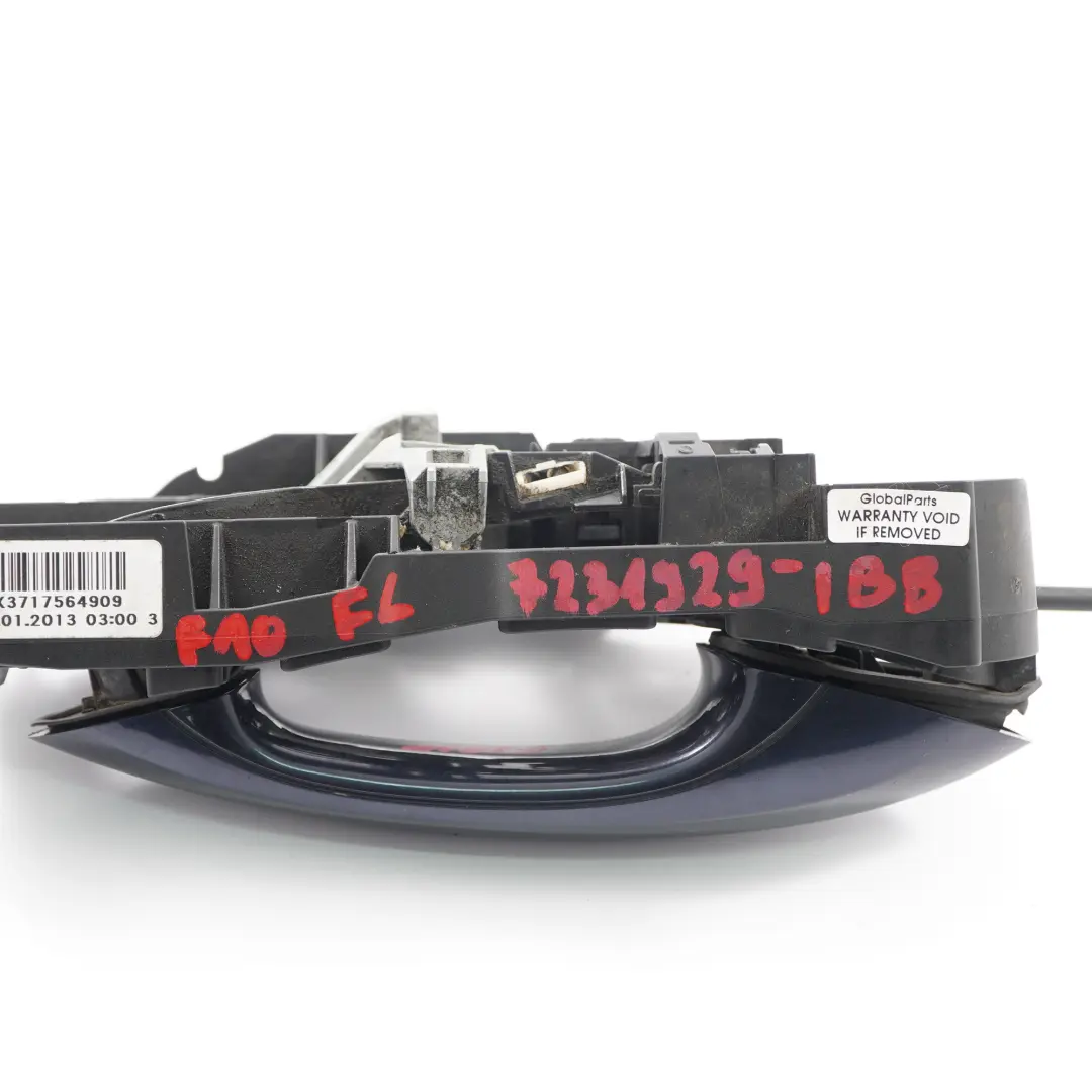  Door Handle BMW F10 F11 F01 Outside Front Left N/S Imperial Blue - A89 - SKU rhd-7231929-IBB - Part number 7231929