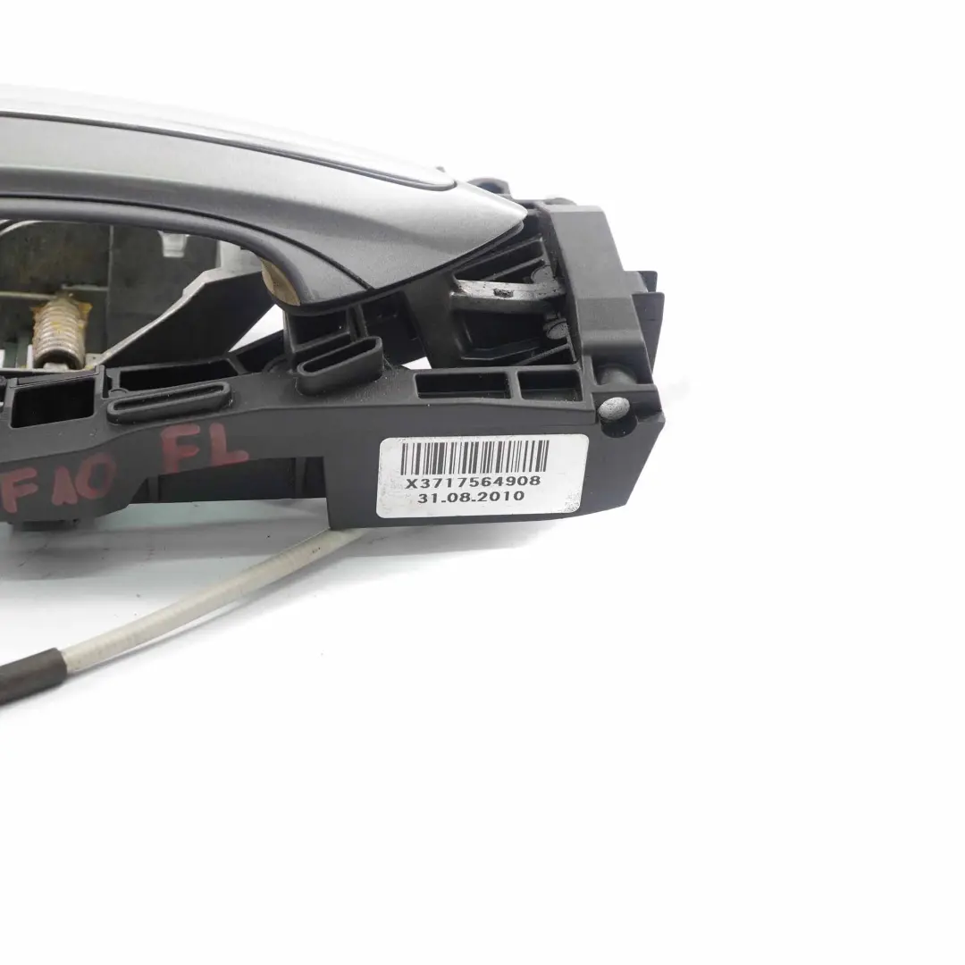 Door Handle Outside Front Left N/S Spacegrau Metallic Space Grey A52 to BMW F10 F01 with Part number 7297439 BMW F10 F01 Door Handle Outside Front Left N/S Spacegrau Metallic Space Grey A52 - SKU 7231929-SCG1 - Part number 7297439