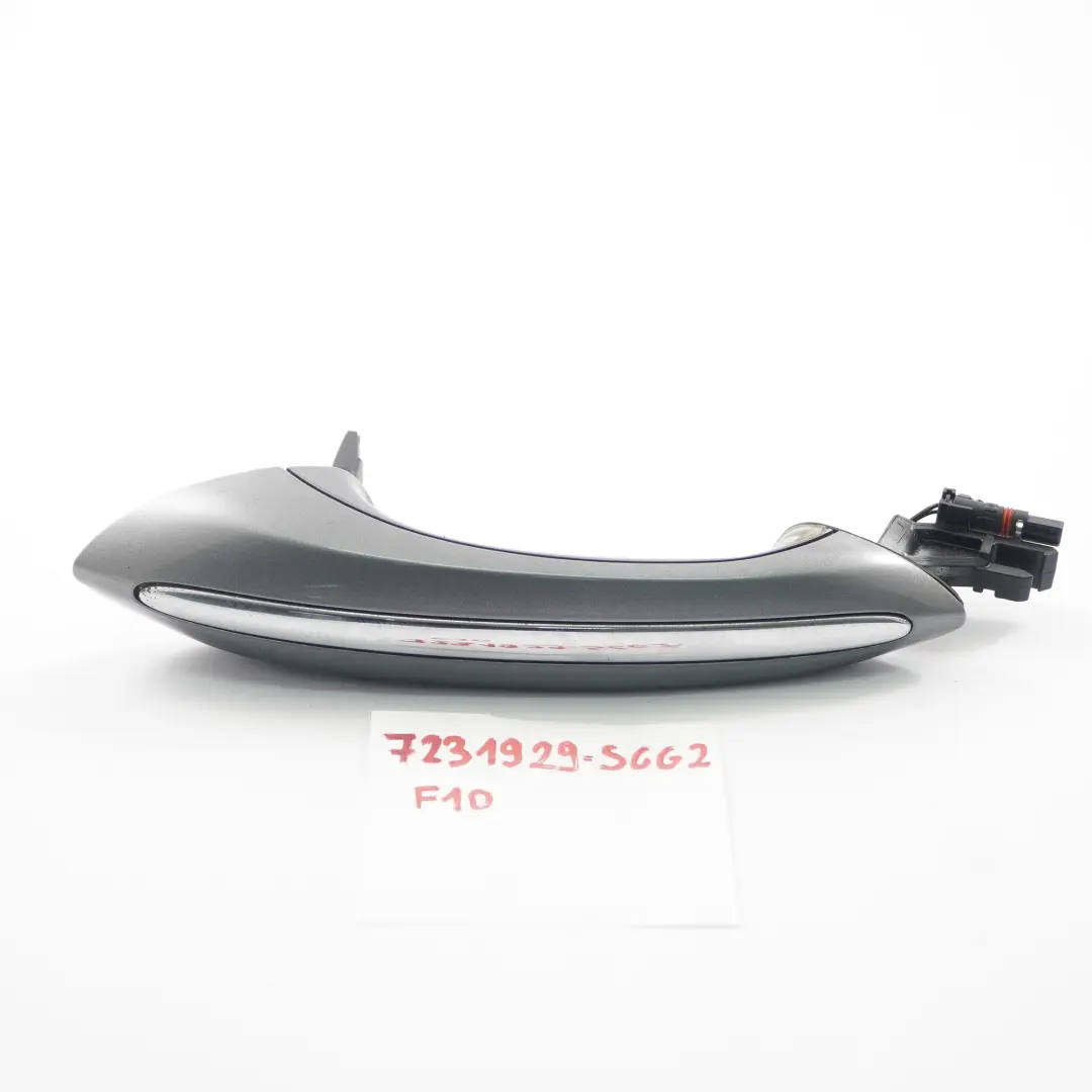  Door Handle BMW F10 F11 Outside Grab Rear Left N/S Space Grey Metallic - A52 - SKU 7231929-SCG2 - Part number 7231929