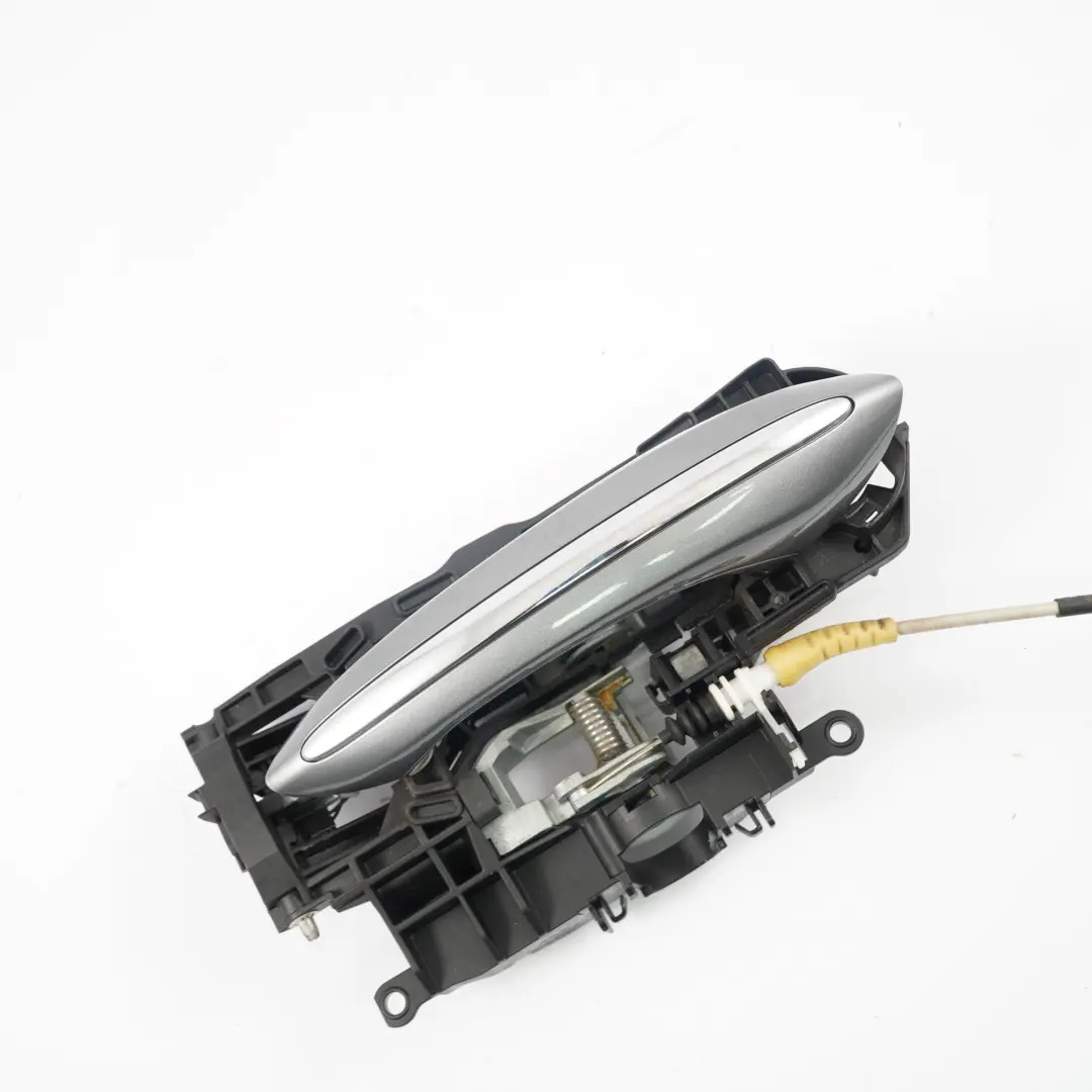 BMW F10 F01 Door Handle Outside Rear Left N/S Spacegrau Metallic Space Grey A52 - SKU 7231929-SCG - Part number 7297439