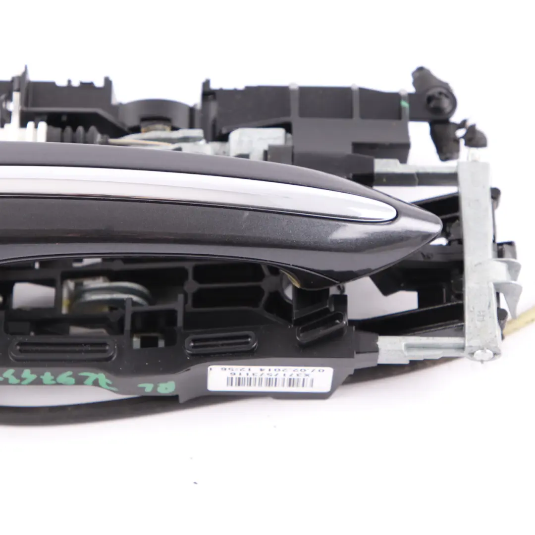 BMW F10 F01 Door Handle Outside Rear Left N/S Sophistograu Grey Metallic B90 - SKU 7231929-SOP - Part number 7297439