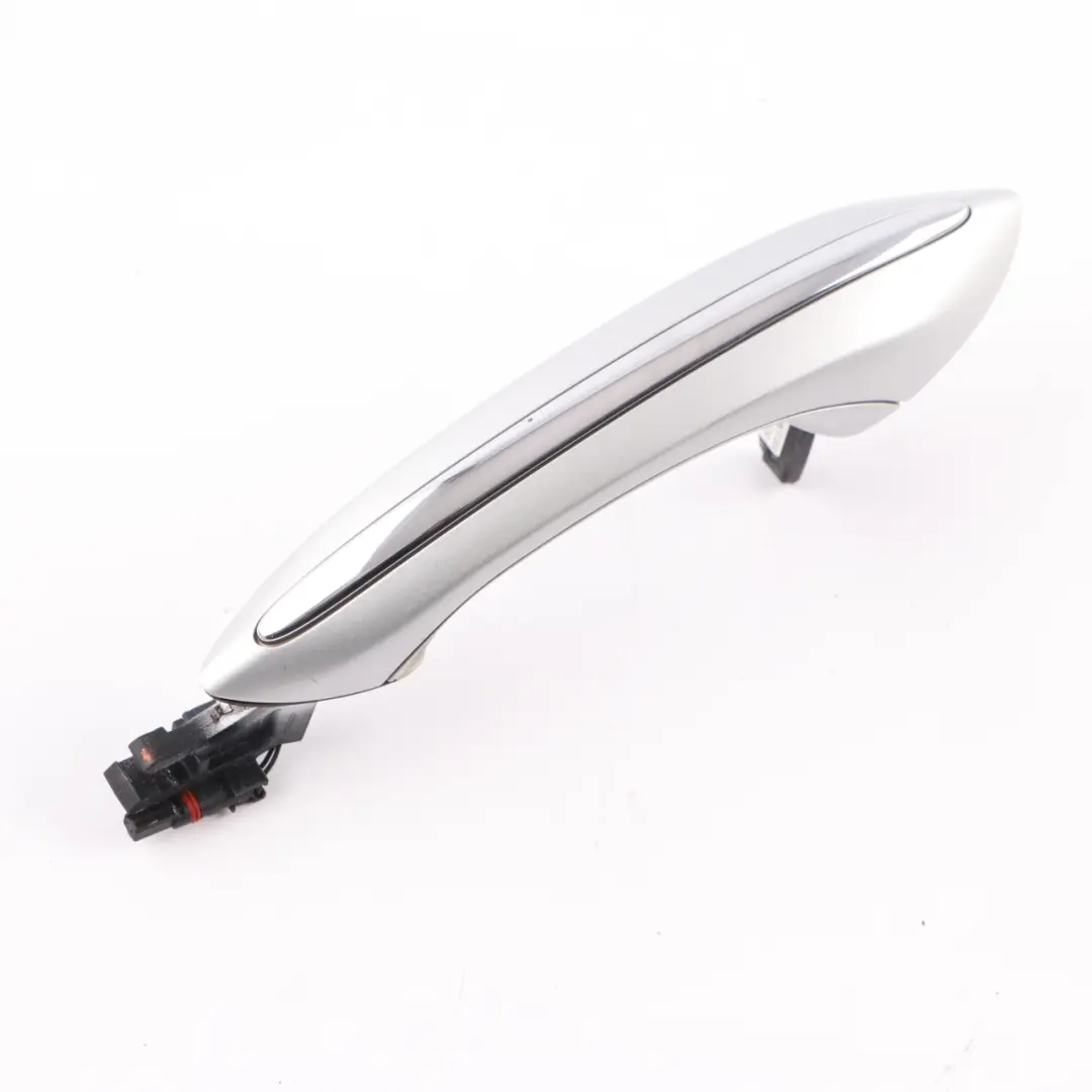 BMW F01 F10 Tirador Puerta Agarre Exterior Trasero Izquierdo Titan Silver - 354 - SKU 7231929-TS - Número de pieza 7231929