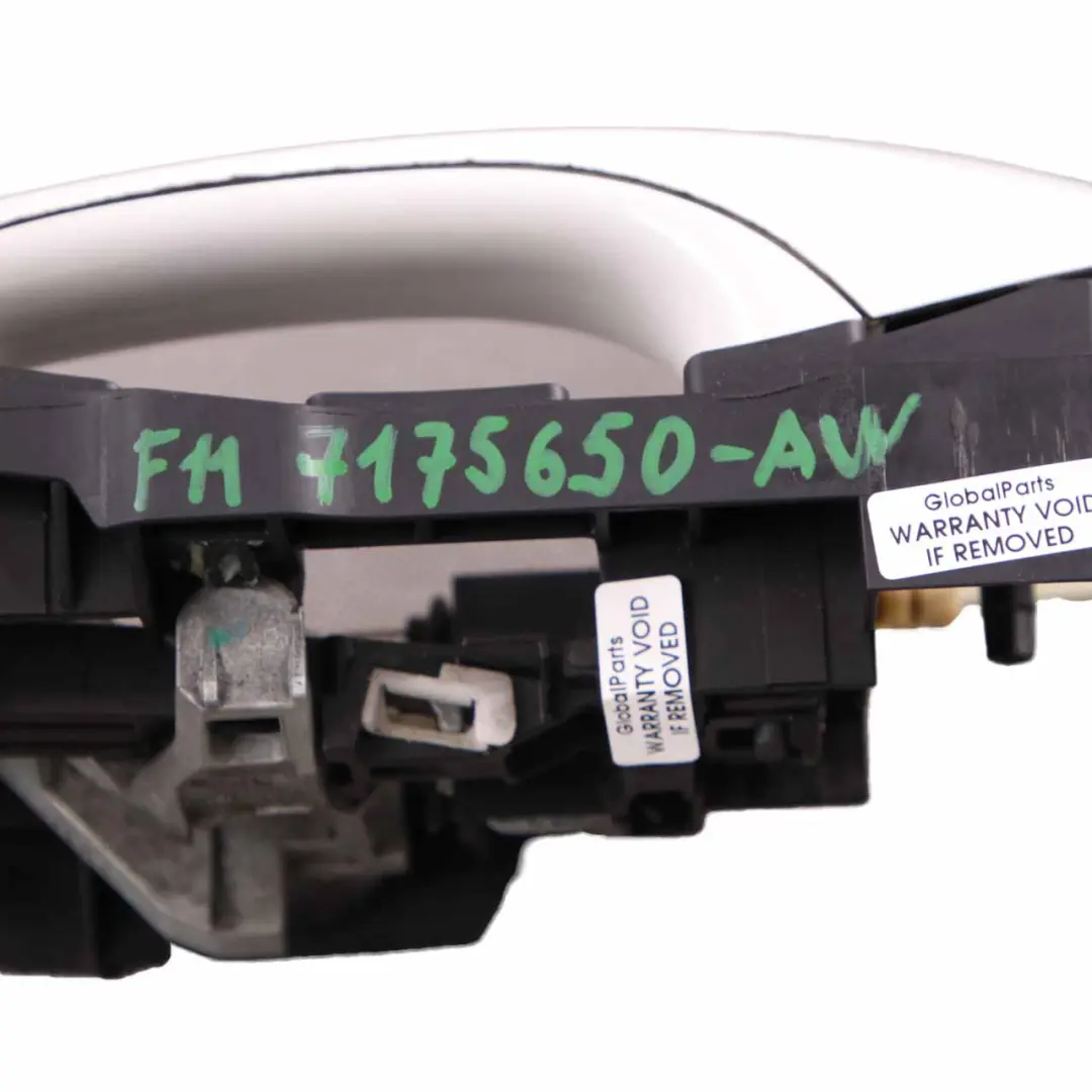 Door Handle BMW F10 F11 F01 Grab Outside Rear Right O/S Alpine White to with Part number 7231930 Door Handle BMW F10 F11 F01 Grab Outside Rear Right O/S Alpine White - SKU 7231930-AW - Part number 7231930