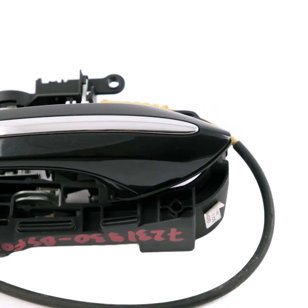 BMW 5 7 F10 F01 F07 GT 1 Outside Door Handle Rear Right O/S Black Sapphire 475 - SKU 7231930-BS1 - Part number 7297439