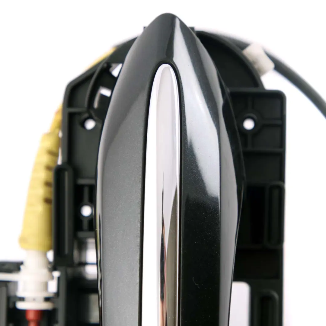 BMW 5 7 F10 F01 F07 GT 1 Outside Door Handle Rear Right O/S Black Sapphire 475 - SKU 7231930-BS1 - Part number 7297439