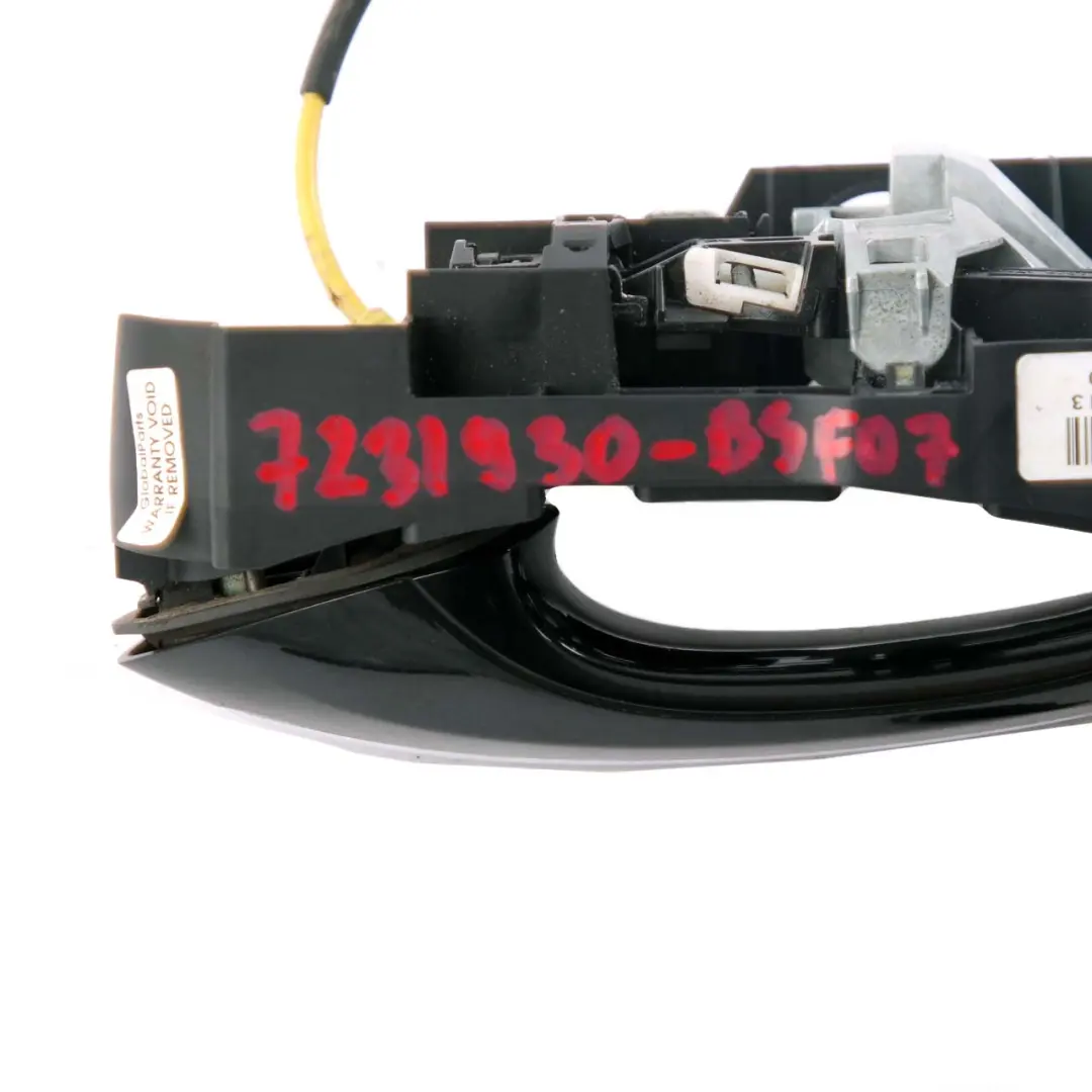 BMW 5 7 F10 F01 F07 GT 1 Outside Door Handle Rear Right O/S Black Sapphire 475 - SKU 7231930-BS1 - Part number 7297439