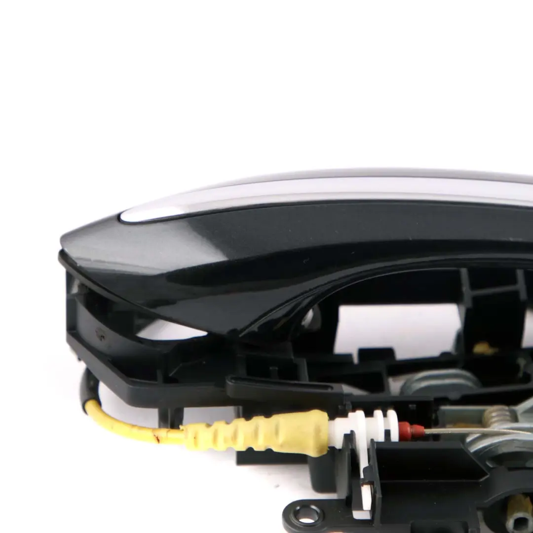BMW 5 7 F10 F01 F07 GT 1 Outside Door Handle Rear Right O/S Black Sapphire 475 - SKU 7231930-BS1 - Part number 7297439
