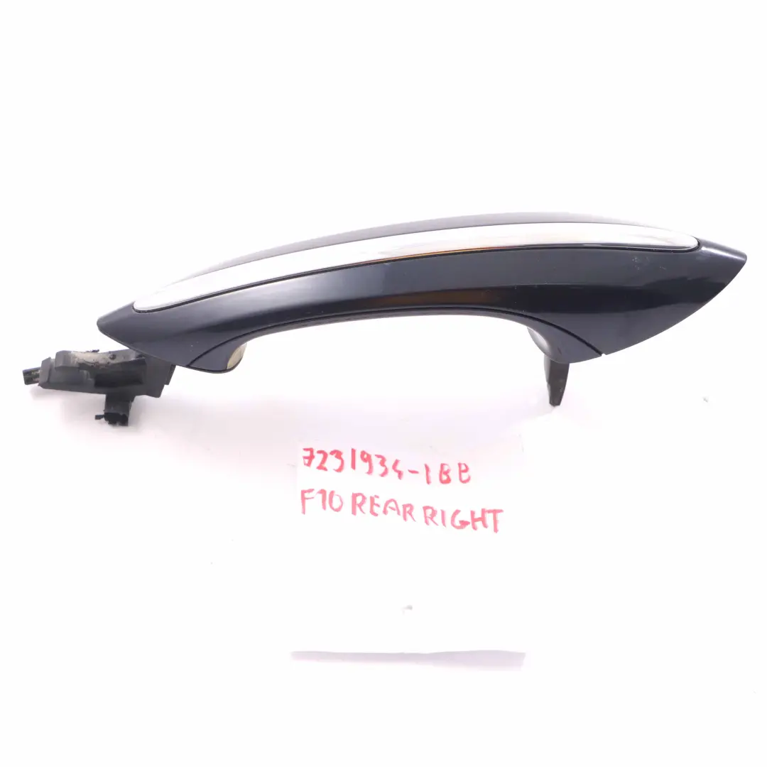 Door Handle BMW F10 F11 Outside Grab Rear Right O/S Imperial Blue Metallic - A89 - SKU 7231930-IBB - Part number 7231930