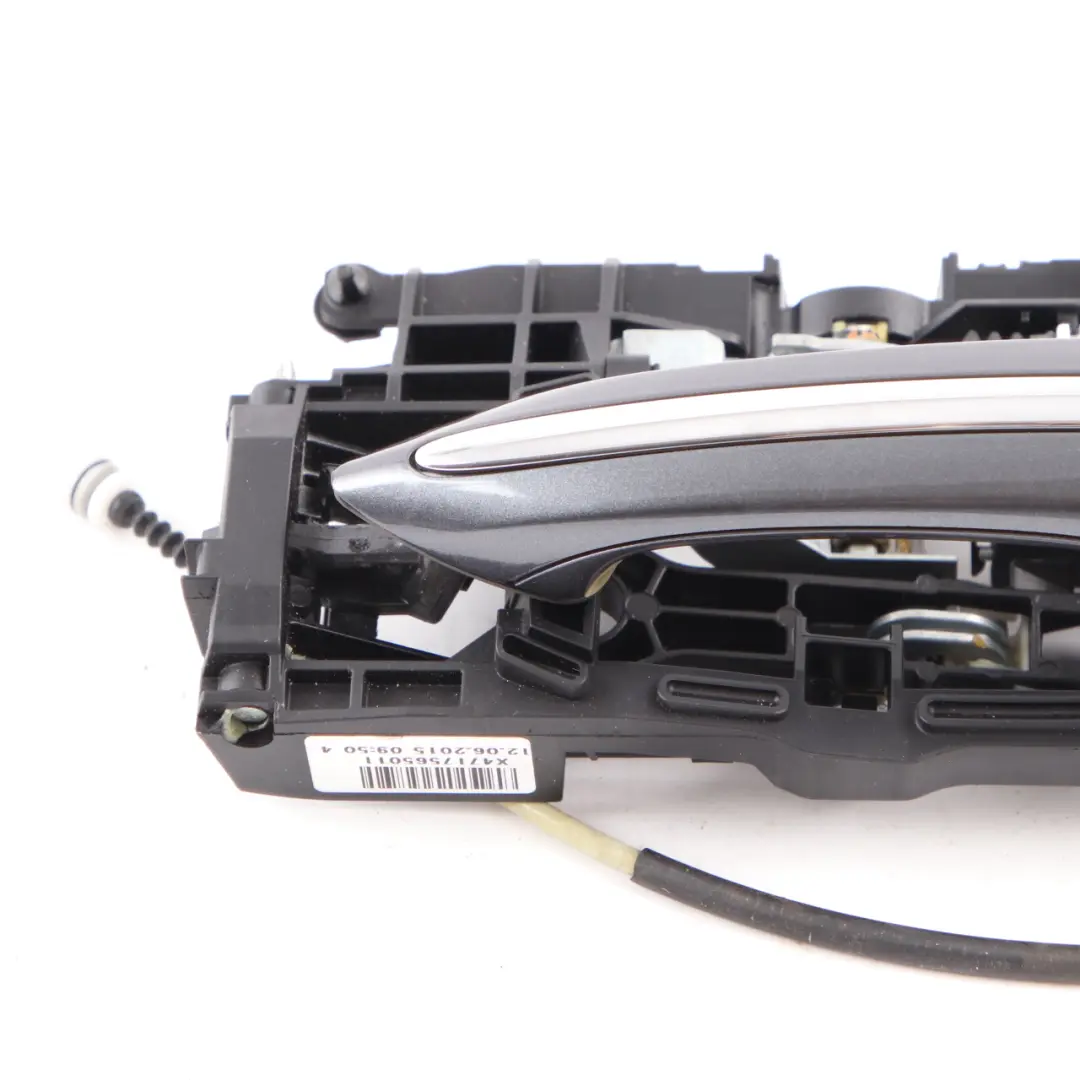 Door Handle BMW F10 F11 F01 Grab Outside Rear Right O/S Mineral Grey - B39 to with Part number 7231930 Door Handle BMW F10 F11 F01 Grab Outside Rear Right O/S Mineral Grey - B39 - SKU 7231930-MG - Part number 7231930