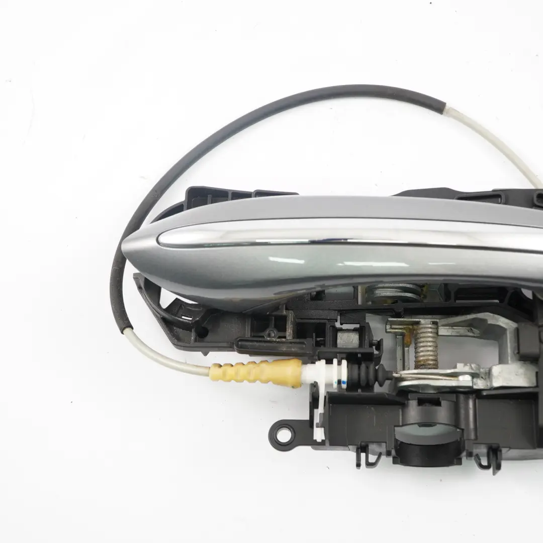 BMW F10 F11 F01 F02 Poignée de porte arrière droite gris sidéral métallisé A52 - SKU 7231930-SCG - Numéro de pièce 7297439