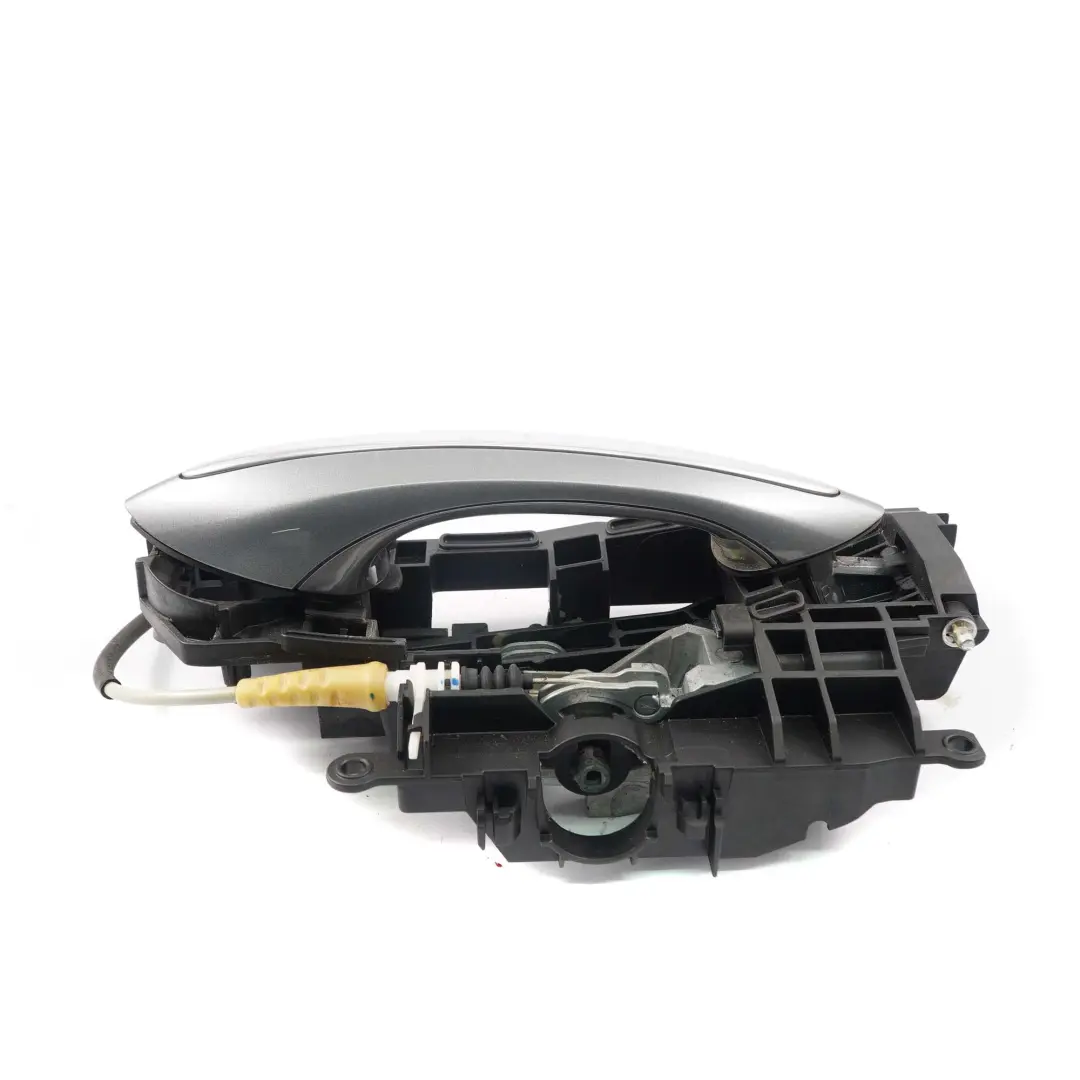 BMW F10 F11 F01 F02 Poignée de porte arrière droite gris sidéral métallisé A52 - SKU 7231930-SCG - Numéro de pièce 7297439