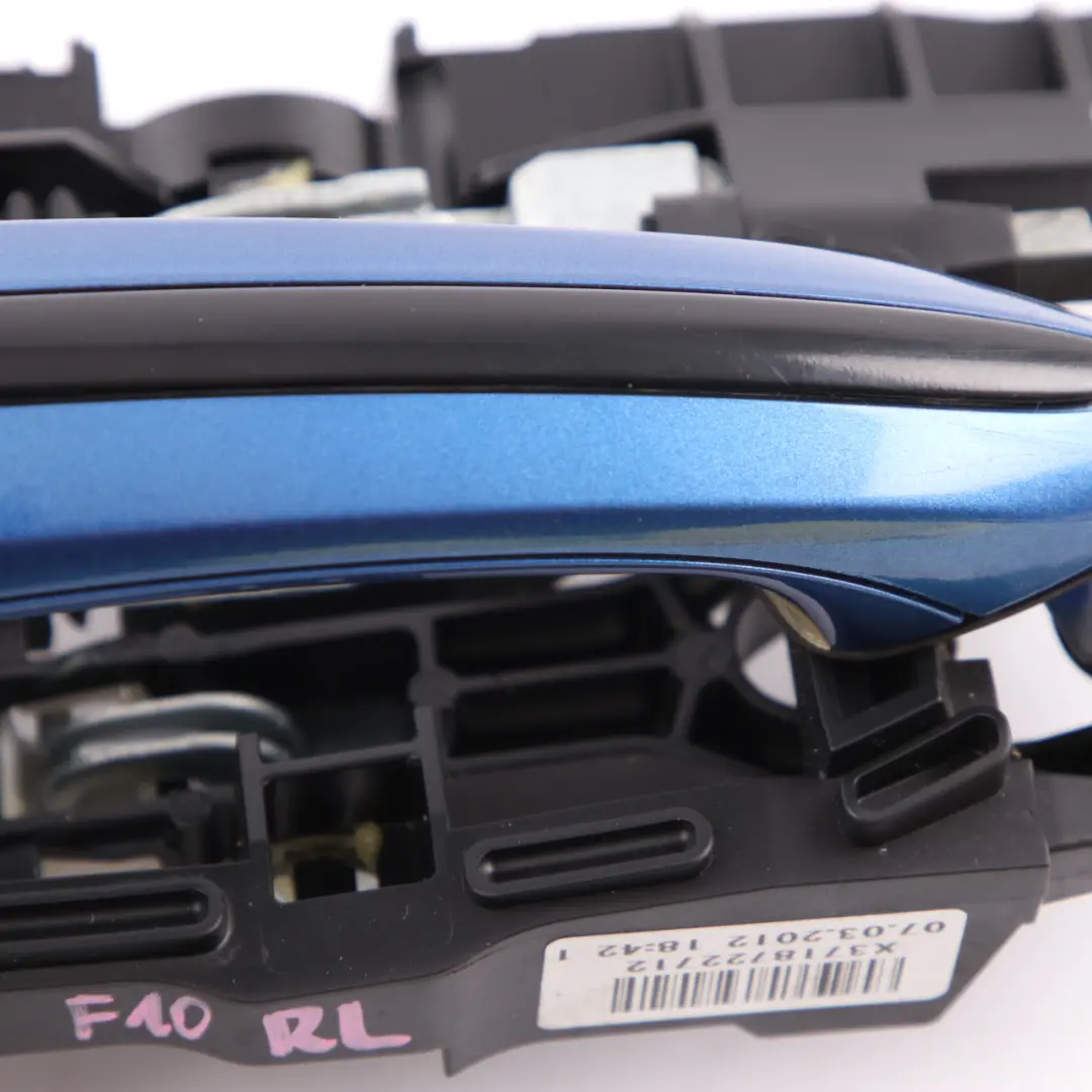  Door Handle BMW F10 F11 F01 Grab Outside Rear Left N/S Monte Carlo Blue - SKU 7231933-MCB - Part number 7231933
