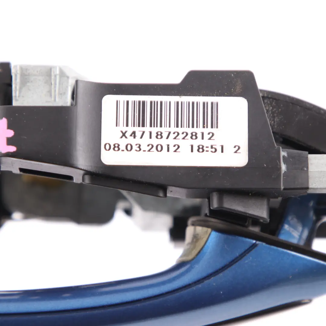  Door Handle BMW F10 F11 F01 Grab Outside Rear Right O/S Monte Carlo Blue - SKU 7231934-MCB - Part number 7231934