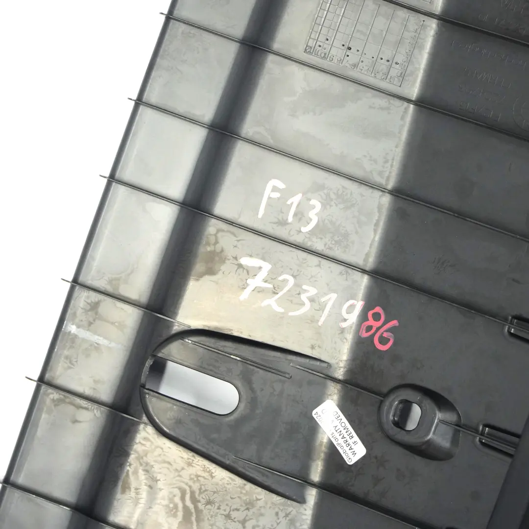 BMW F12 F13 Loading Sill Boot Trunk Cover Luggage Edge Trim Panel Black - SKU 7231986 - Part number 7231986