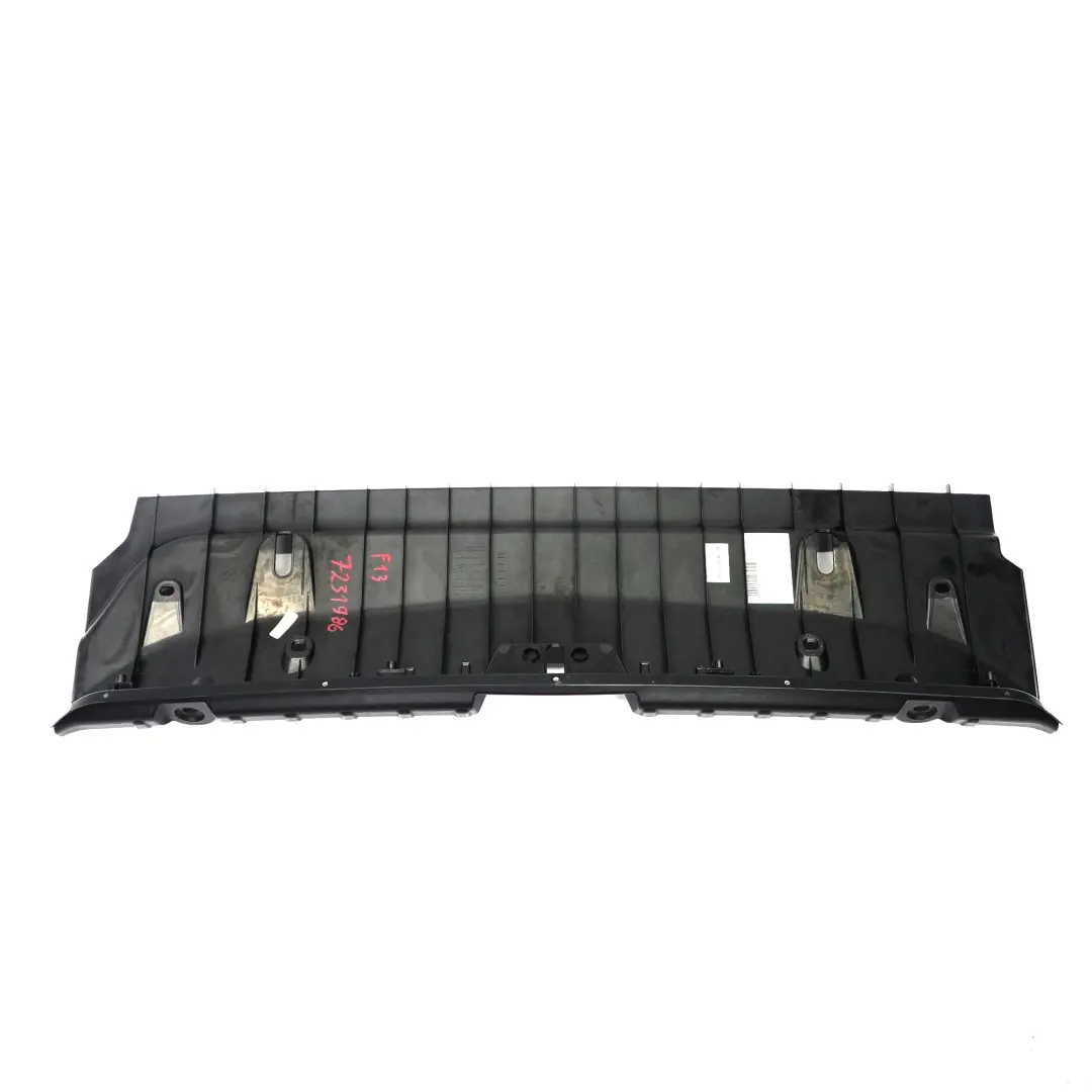 BMW F12 F13 Loading Sill Boot Trunk Cover Luggage Edge Trim Panel Black - SKU 7231986 - Part number 7231986