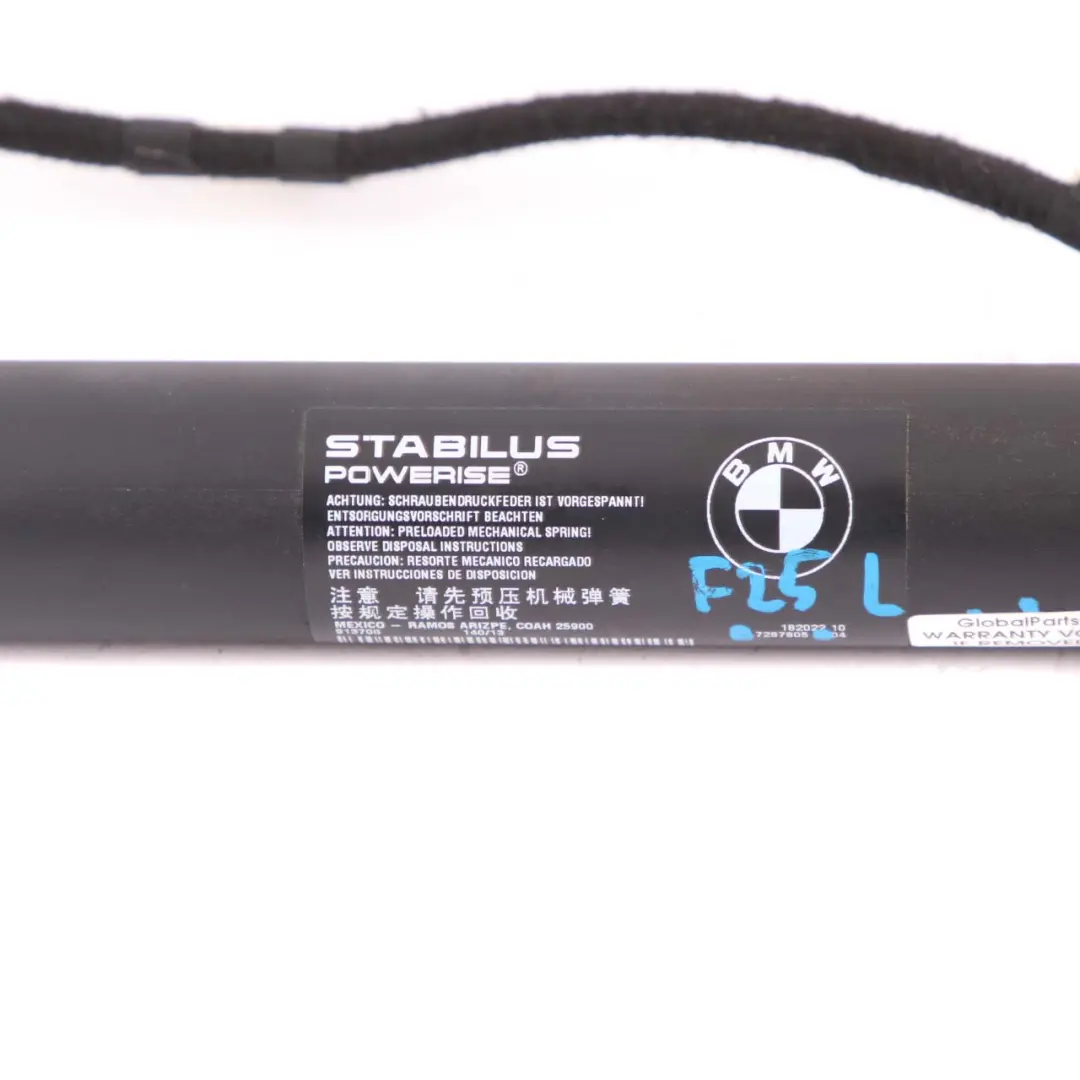 BMW F25 Tapa del maletero trasera izquierda 7287805 - SKU 7232003 - Número de pieza 7232003