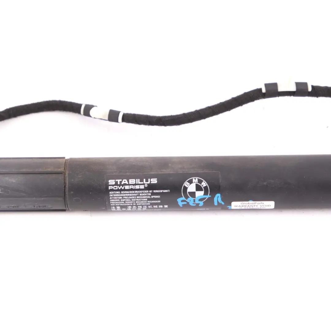 BMW F25 Fuso posteriore destro Puntone Portelone Stivale Baule Coperchio - SKU 7232004 - Numero di parte 7232004