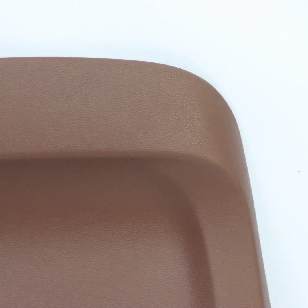 Backrest Cover BMW F07 F10 F11 Front Seat Rear Trim Panel Brown to with Part number 7232090 Backrest Cover BMW F07 F10 F11 Front Seat Rear Trim Panel Brown - SKU 7232090 - Part number 7232090