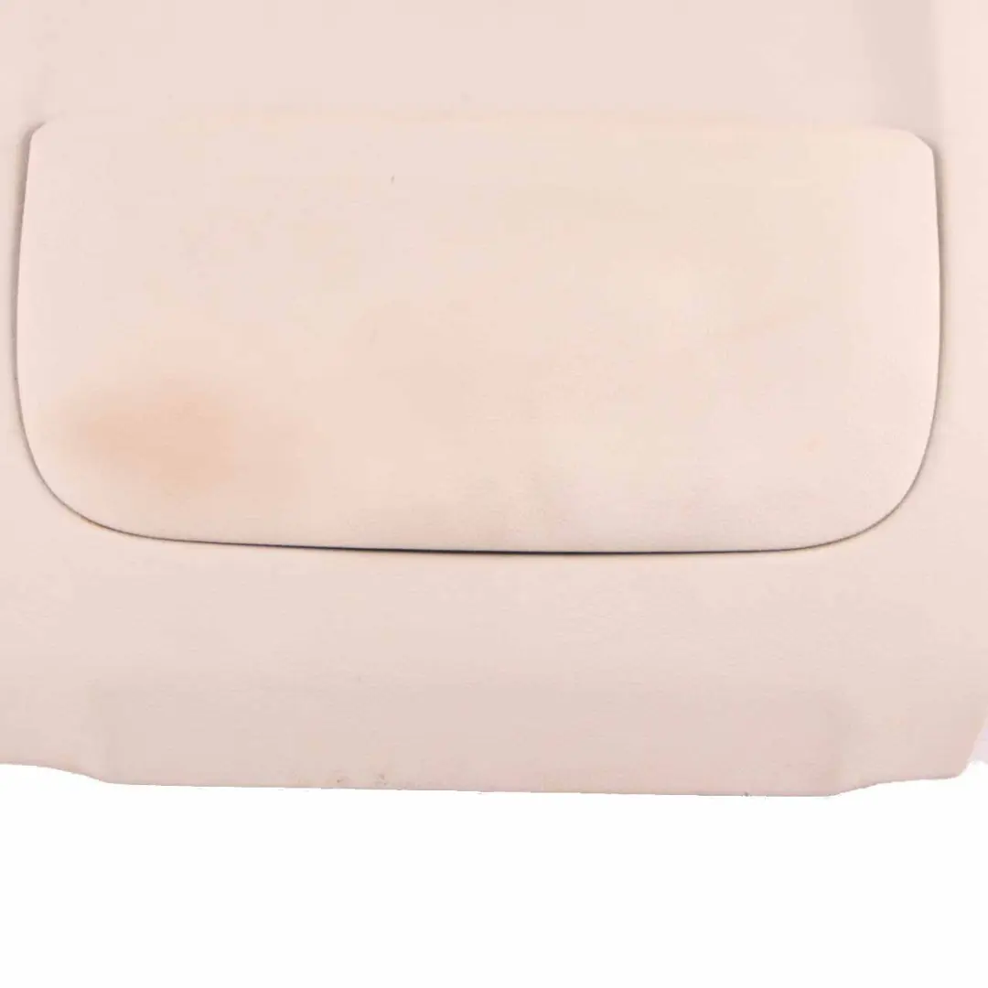 Backrest Cover BMW F01 F07 F10 Front Seat Rear Trim Panel Ivory White to with Part number 7232140 Backrest Cover BMW F01 F07 F10 Front Seat Rear Trim Panel Ivory White - SKU 7232140 - Part number 7232140