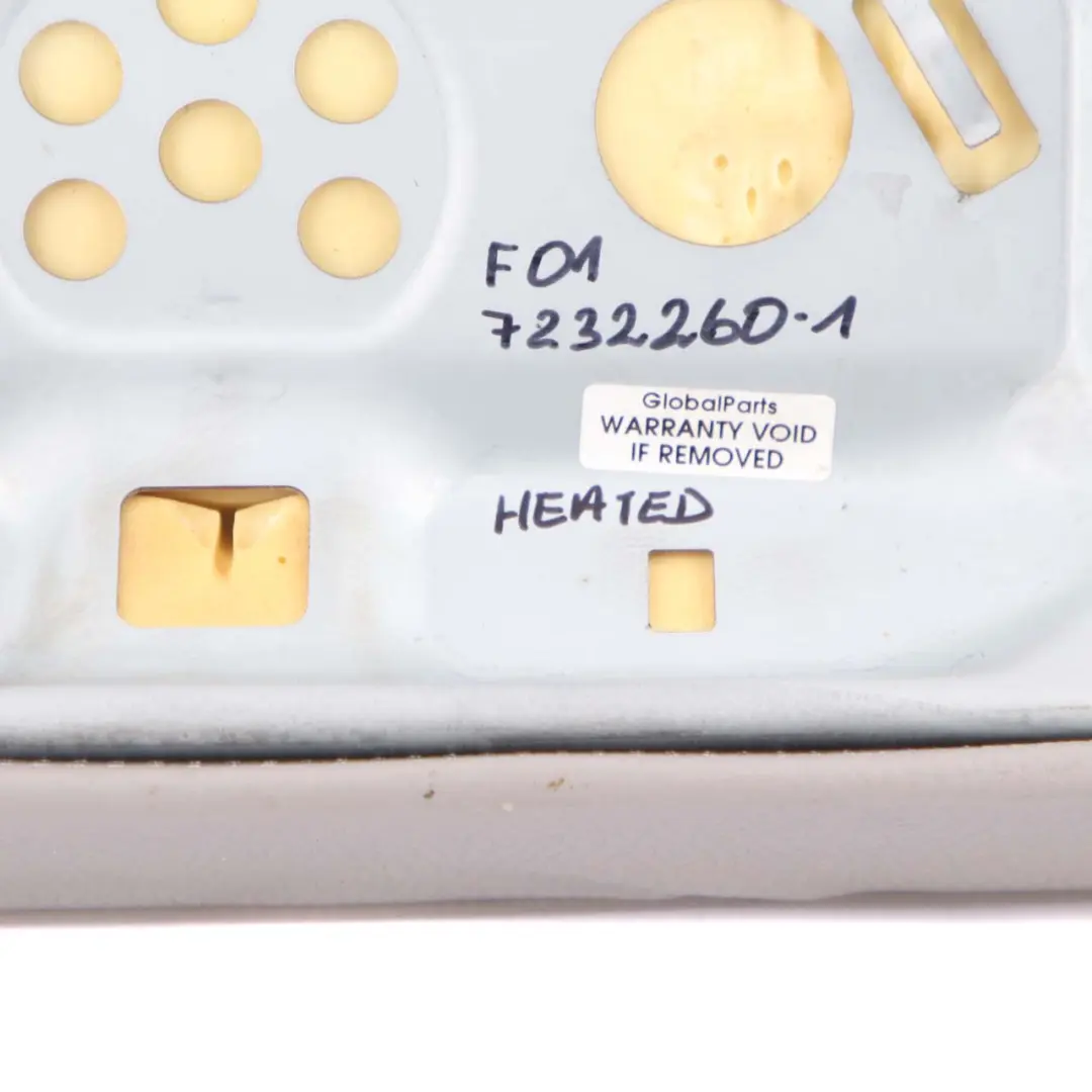 Front Left Right Heated Comfort Seat Thigh Padding Grey to BMW F01 Seat Cover with Part number 7232260 BMW F01 Seat Cover Front Left Right Heated Comfort Seat Thigh Padding Grey - SKU 7232260-1 - Part number 7232260