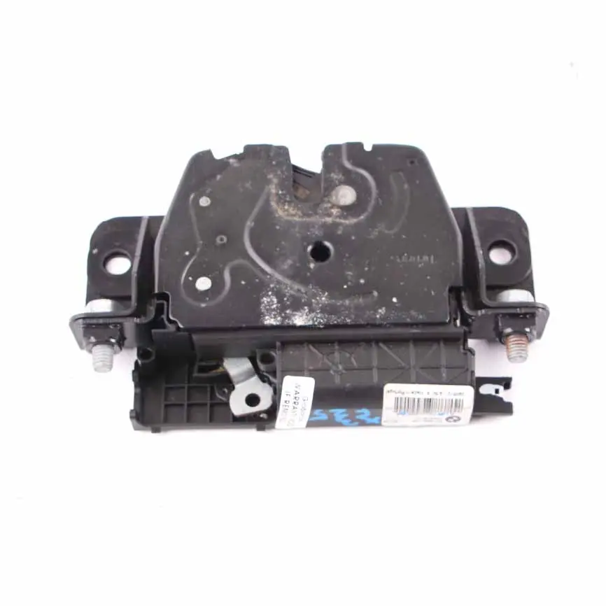 Trunk Lock BMW F36 Gran Coupe X3 F25 Rear Boot Catch Tailgate to with Part number 7233025 Trunk Lock BMW F36 Gran Coupe X3 F25 Rear Boot Catch Tailgate - SKU 7233025 - Part number 7233025